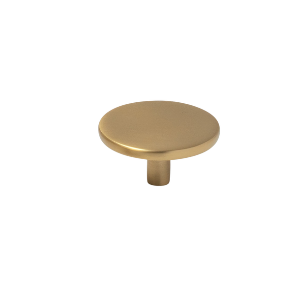 Momo Handles Momo Vena Knob 50mm Brushed Satin Brass