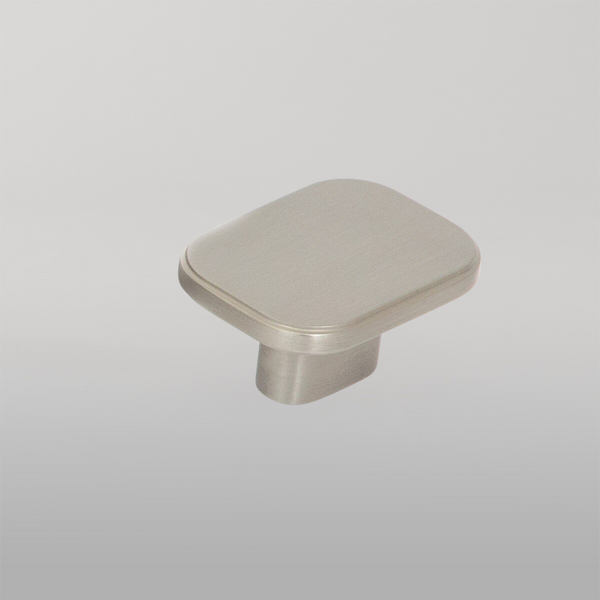 Momo Handles Momo Aspen Solid Brass Knob 40mm Dull Brushed Nickel