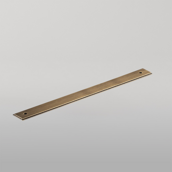 Momo Handles Momo Barrington Backplate 320mm Dark Brushed Brass