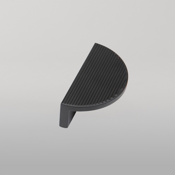 Momo Handles Momo Barrington Eclipse Ribbed 64mm Matte Black