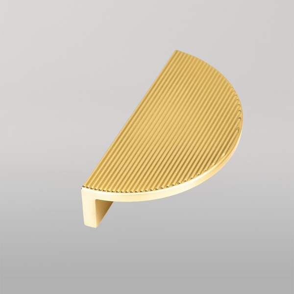 Momo Handles Momo Barrington Eclipse Ribbed 96mm Matte Brass