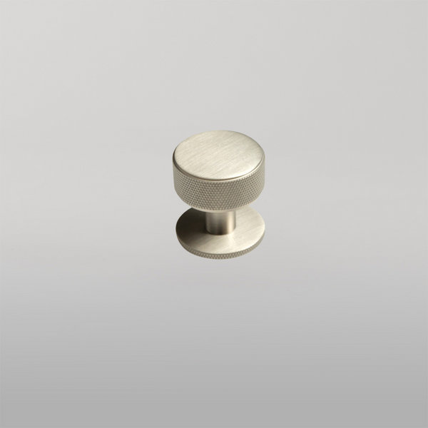 Momo Handles Momo Belgravia Solid Brass Round Knob 35mm Dull Brushed Nickel