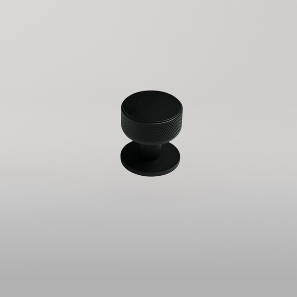Momo Handles Momo Belgravia Solid Brass Round Knob 35mm Matte Black