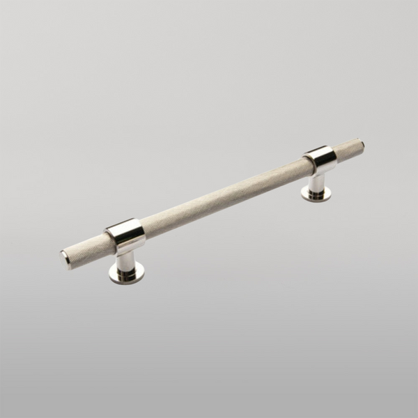 Momo Handles Momo Belgravia Solid Brass Bar Pull 160mm Polished Nickel