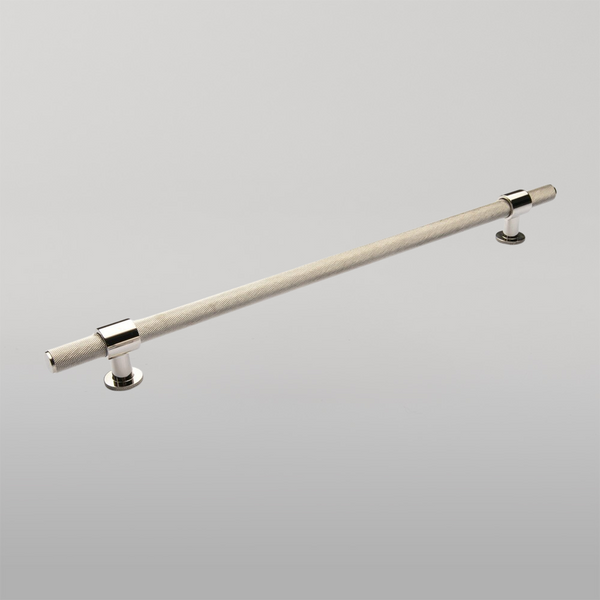 Momo Handles Momo Belgravia Solid Brass Bar Pull 320mm Polished Nickel