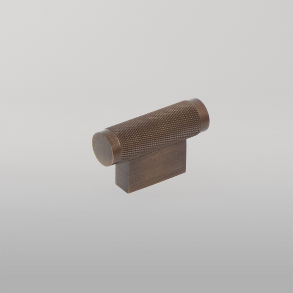 Momo Handles Momo Brighton Solid Brass T Knob 50mm Bronze