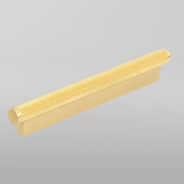 Momo Handles Momo Brighton Solid Brass Pull Handle 160mm Brushed Satin Brass