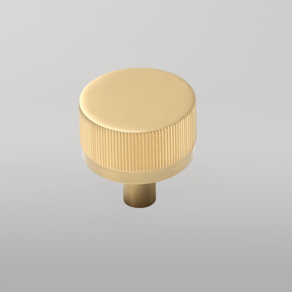 Momo Handles Momo Bellevue Solid Brass Lined Knob 35mm Brushed Satin Brass