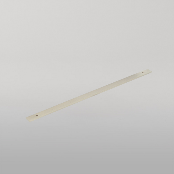 Momo Handles Momo Bellevue Solid Brass Backplate 320mm Dull Brushed Nickel