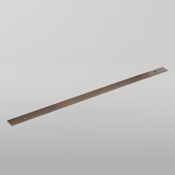 Momo Handles Momo Bellevue Solid Brass Backplate 416mm Bronze