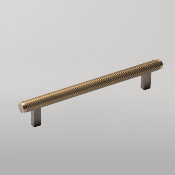 Momo Handles Momo Bellevue Solid Brass Lined Bar Pull 160mm Dark Brushed Brass