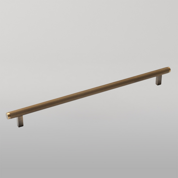 Momo Handles Momo Bellevue Solid Brass Plain Lined Bar Pull 320mm Bronze