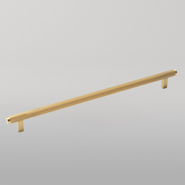 Momo Handles Momo Bellevue Solid Brass Lined Bar Pull 320mm Brushed Satin Brass