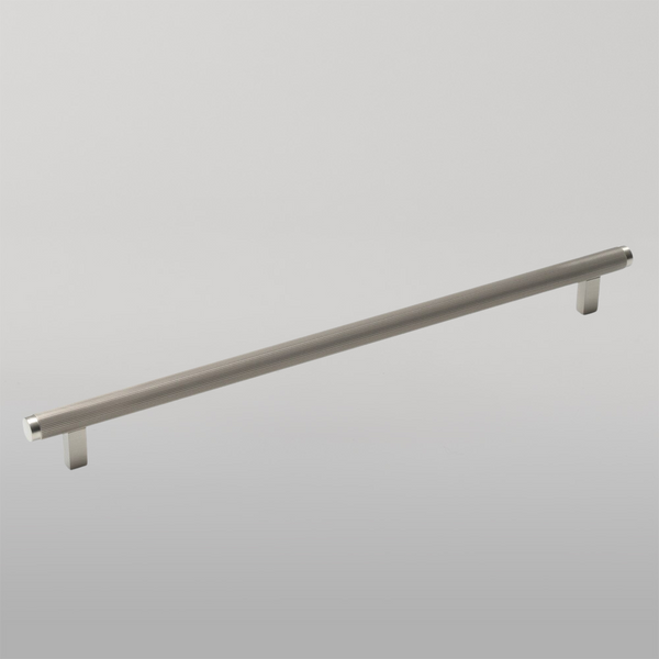 Momo Handles Momo Bellevue Solid Brass Lined Bar Pull 320mm Dull Brushed Nickel