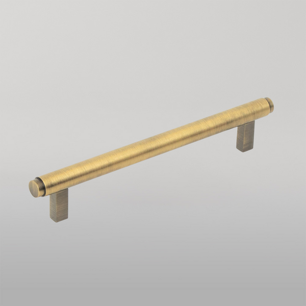 Momo Handles Momo Bellevue Solid Brass Plain Bar Pull 160mm Dark Brushed Brass