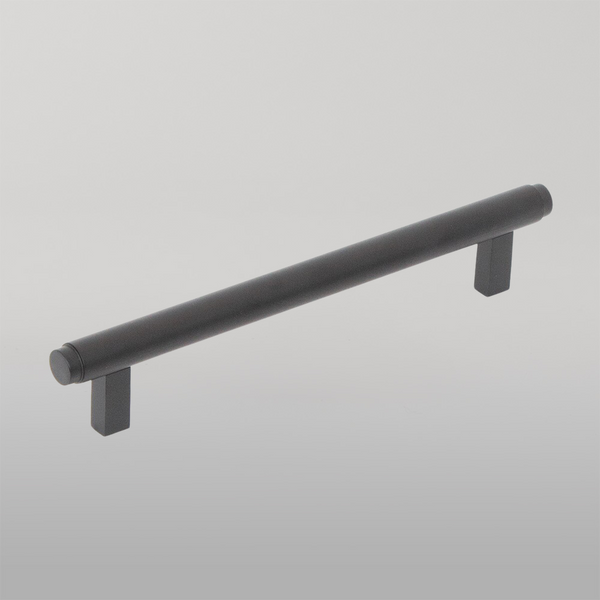 Momo Handles Momo Bellevue Solid Brass Plain Bar Pull 160mm Matte Black