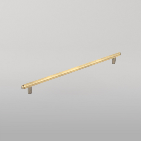 Momo Handles Momo Bellevue Solid Brass Plain Bar Pull 320mm Dark Brushed Brass