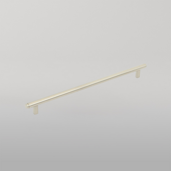 Momo Handles Momo Bellevue Solid Brass Plain Bar Pull 320mm Dull Brushed Nickel