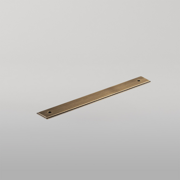 Momo Handles Momo Liberty Backplate 160mm Dark Brushed Brass