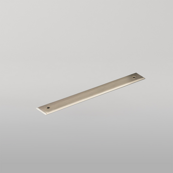 Momo Handles Momo Liberty Backplate 160mm Dull Brushed Nickel
