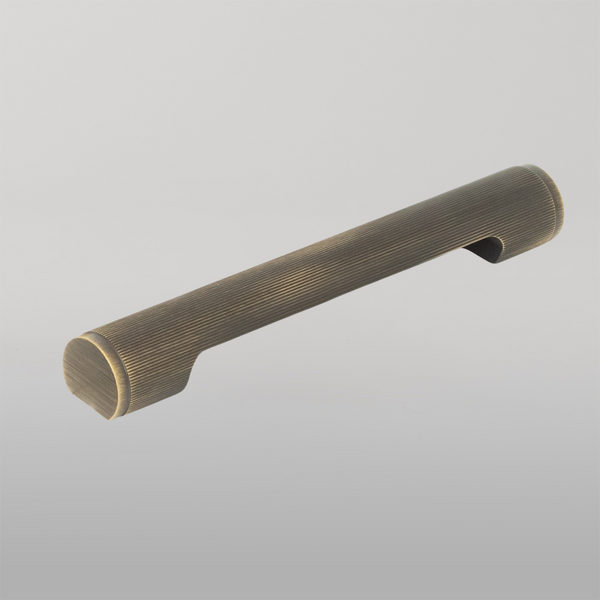 Momo Handles Momo Manhattan Solid Brass Pull Handle 160mm Dark Brushed Brass