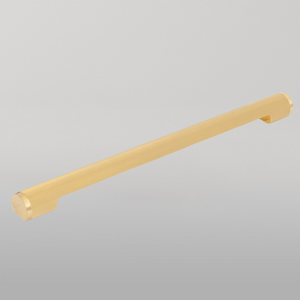 Momo Handles Momo Manhattan Solid Brass Pull Handle 320mm Brushed Satin Brass
