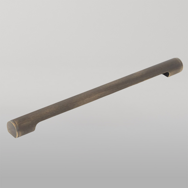 Momo Handles Momo Manhattan Solid Brass Pull Handle 320mm Dark Brushed Brass