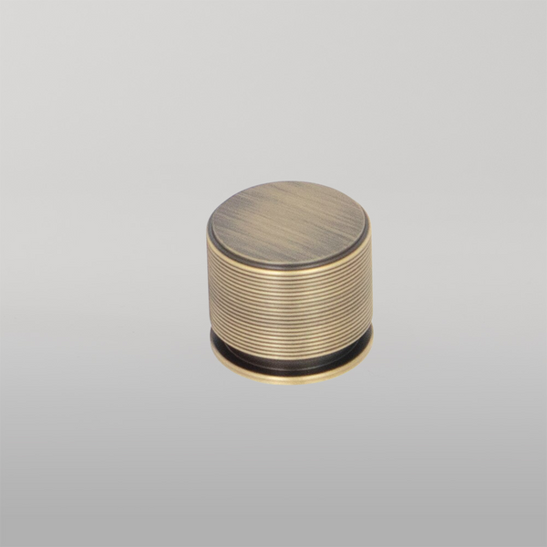Momo Handles Momo Sussex Solid Brass Knob 35mm Dark Brushed Brass