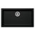 Schock Signus Large Single Bowl Undermount Magma Black