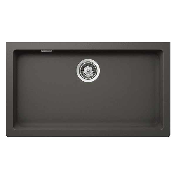 Schock Signus Large Single Bowl Undermount Stone Grey