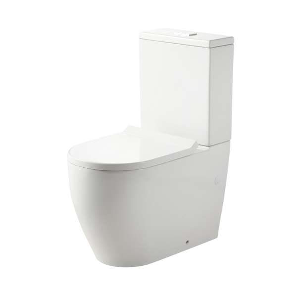 Oliveri Naples Back To Wall Toilet Suite White