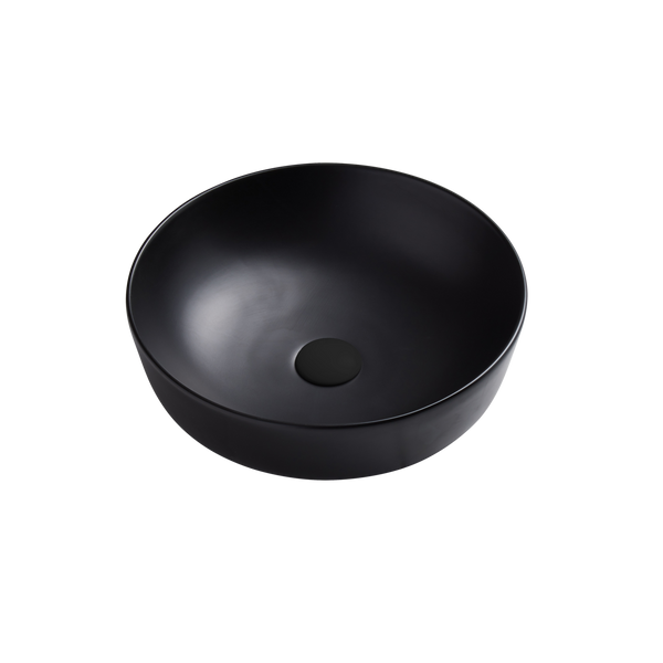 Oliveri Naples Counter Top Circular Basin Black