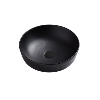 Oliveri Naples Counter Top Circular Basin Black
