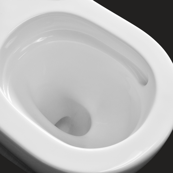 Oliveri Naples Comfort Height Back To Wall Toilet Suite White