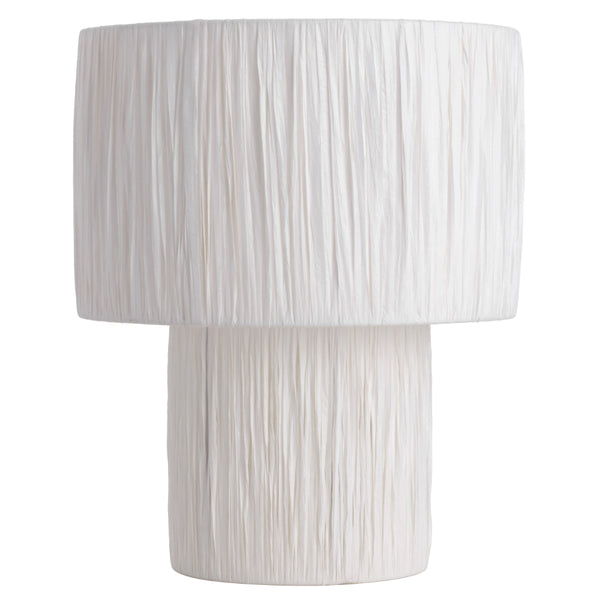 Telbix Nativa Large Table Lamp White