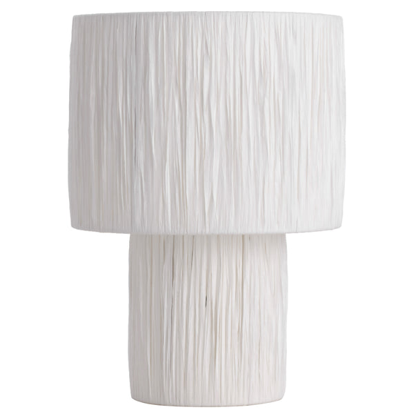 Telbix Nativa Small Table Lamp White