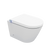 Arcisan Neion Wall Hung Intelligent Toilet with Remote and Concealed Cistern with Frame White