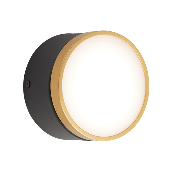 Telbix Netra Tilt Surface Led Downlight 3CCT Black Gold