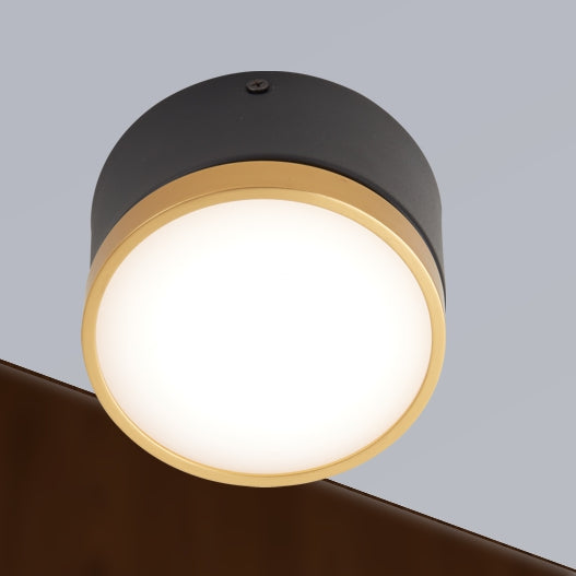 Telbix Netra Tilt Surface Led Downlight 3CCT Black Gold