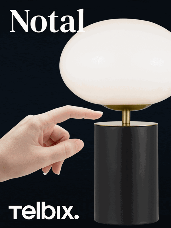 Telbix Notal Touch Table Lamp Green