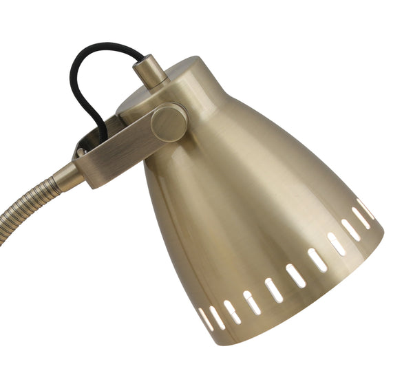 Telbix Nova Table Lamp Antique Brass