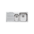 Oliveri Nu-Petite 1 And 1/2 Bowl Topmount Sink With Left Drainboard Stainless Steel
