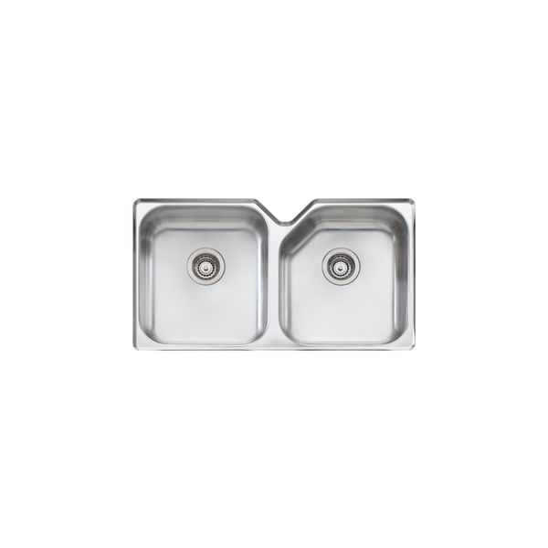 Oliveri Nu-Petite Main And 5-Side Bowl Undermount Sink Stainless Steel