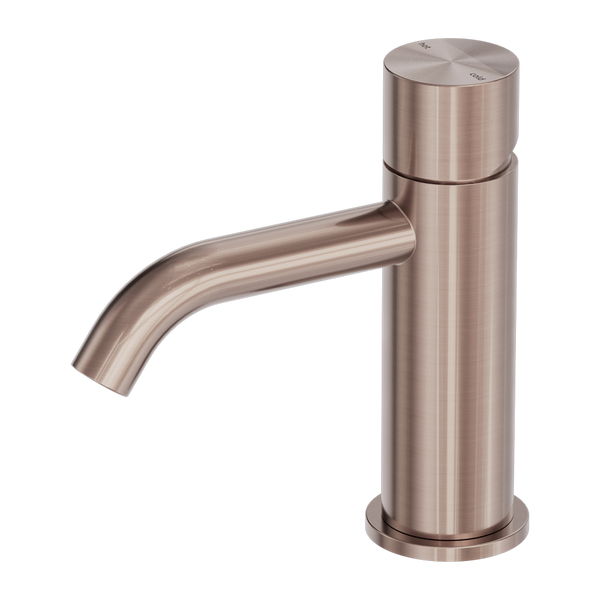 Nero Zen Basin Mixer Handless Brushed Bronze