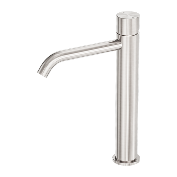 Nero Zen Tall Basin Mixer Handless Brushed Nickel