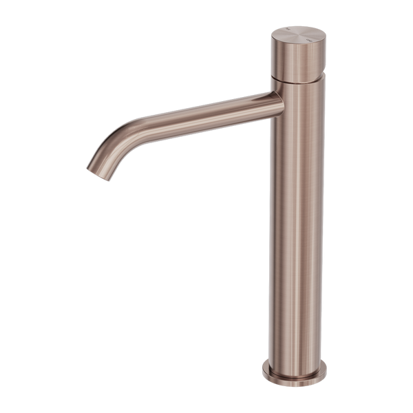 Nero Zen Tall Basin Mixer Handless Brushed Bronze