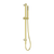 Nero Zen Shower Rail Brushed Gold