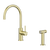 Nero Zen Kitchen Mixer With Hand Spray Brushed Gold