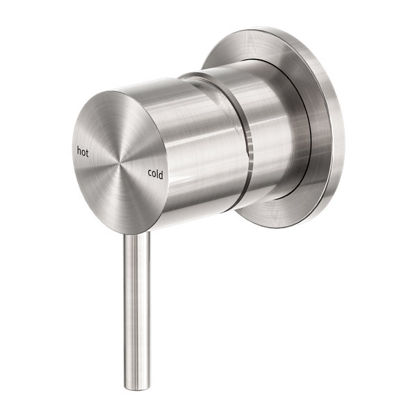 Nero Zen Shower Mixer Brushed Nickel
