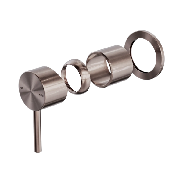 Nero Zen Shower Mixer (Trim Kit Only) Brushed Bronze